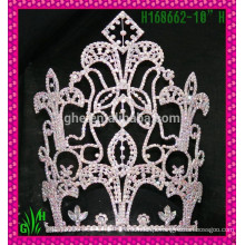 Novo design por atacado, Beautiful animal rhinestone por atacado China atacado tiara fornecedor